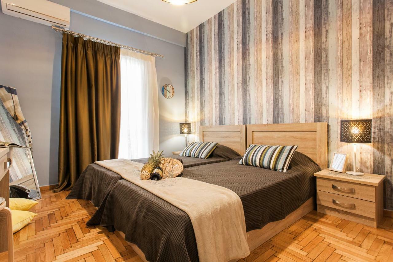 Safe Quiet Rooms In Apartment Close To Metro Station And Walk Acropolis Aten Exteriör bild